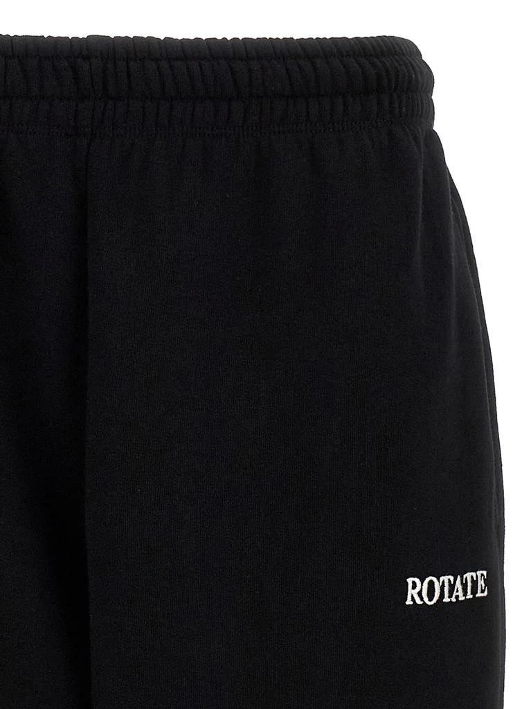 商品ROTATE Birger Christensen|Logo Joggers Pants Black,价格¥772,第3张图片详细描述