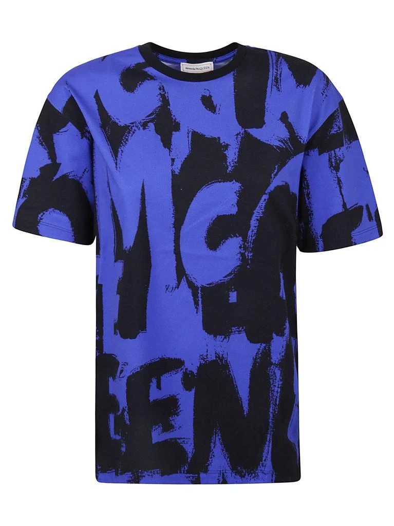 商品Alexander McQueen|Alexander McQueen Graphic-Printed Crewneck T-Shirt,价格¥1580,第1张图片