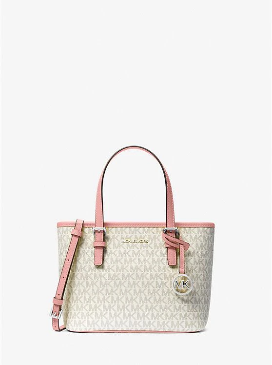 商品Michael Kors|Jet Set Travel Extra-Small Logo Top-Zip Tote Bag,价格¥679,第1张图片