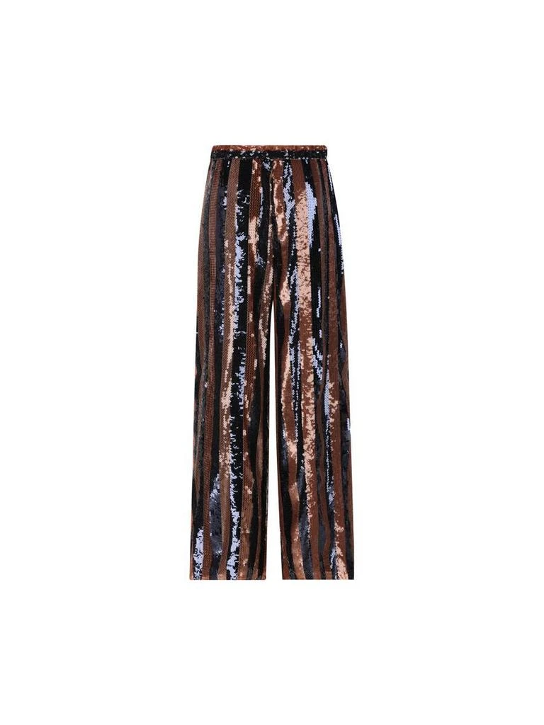 商品Fendi|Fendi Pants & Shorts in Cocoa/Navy,价格¥12922,第2张图片详细描述