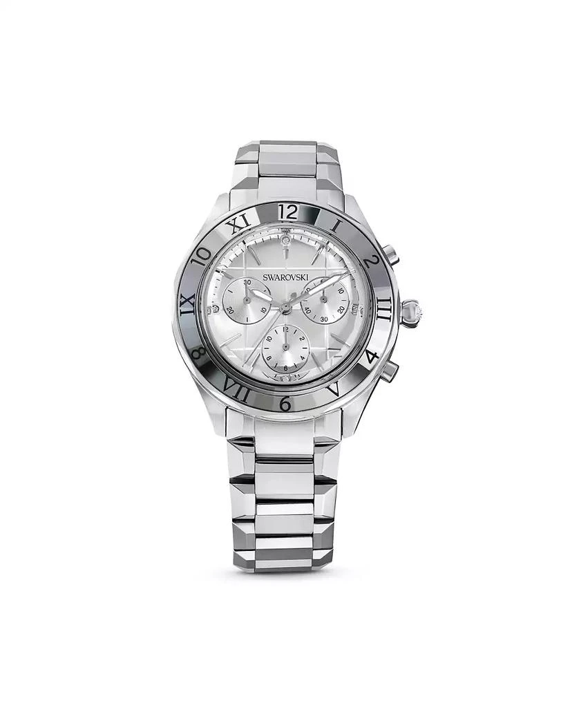 商品Swarovski|Women's Quartz Silver Tone Stainless Steel Watch, Swiss Made 39mm,价格¥3240,第1张图片