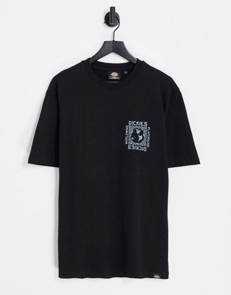 商品DICKIES| Dickies Marbury back print t-shirt in black  ,价格¥285,第2张图片详细描述