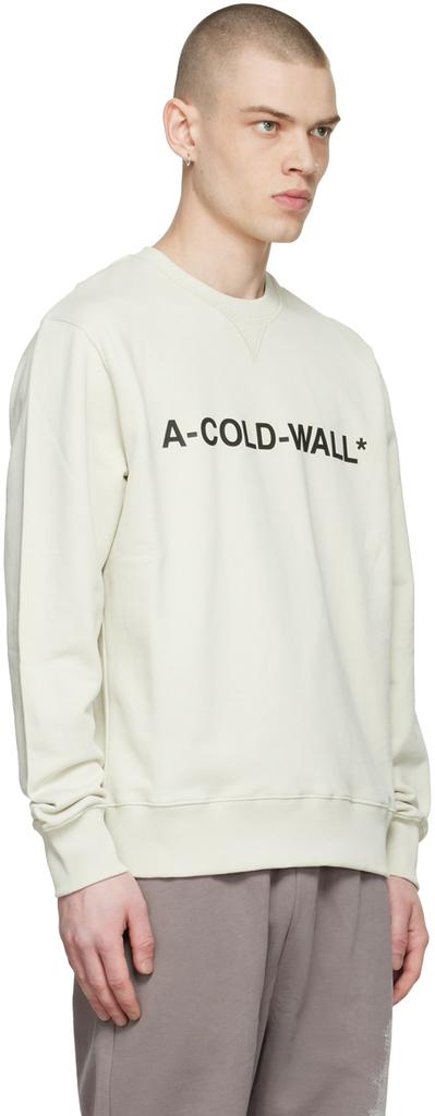 Off-White Cotton Sweatshirt商品第2张图片规格展示