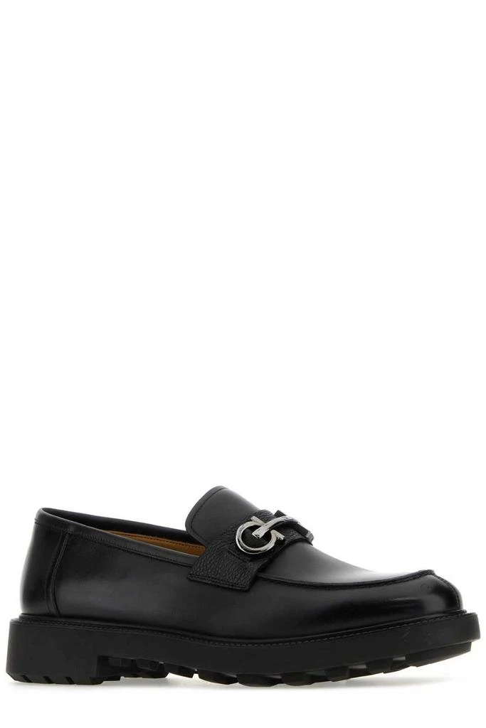 商品Salvatore Ferragamo|Ferragamo Gancini-Buckle Slip-On Loafers,价格¥3011,第2张图片详细描述