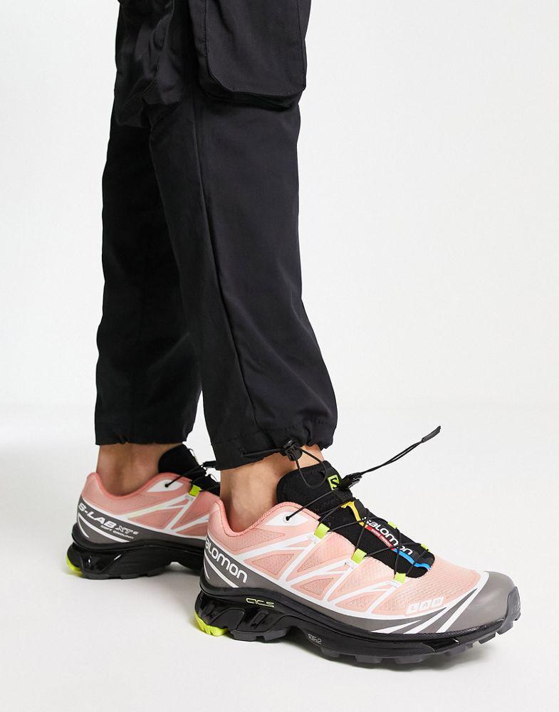 商品Salomon|男款 萨洛蒙 XT-6 休闲鞋 黑粉色,价格¥1165详情, 第5张图片描述