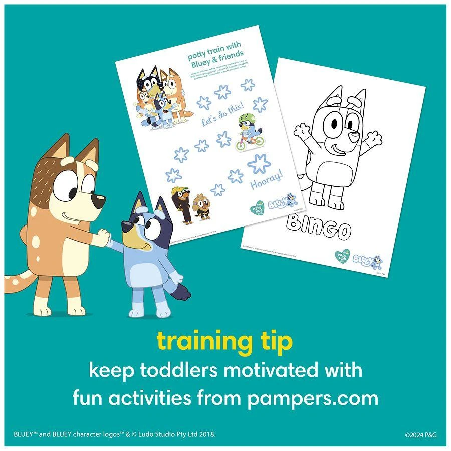 商品Pampers Easy Ups|Training Underwear Boys No scent, Size 3T/4T,价格¥125,第2张图片详细描述