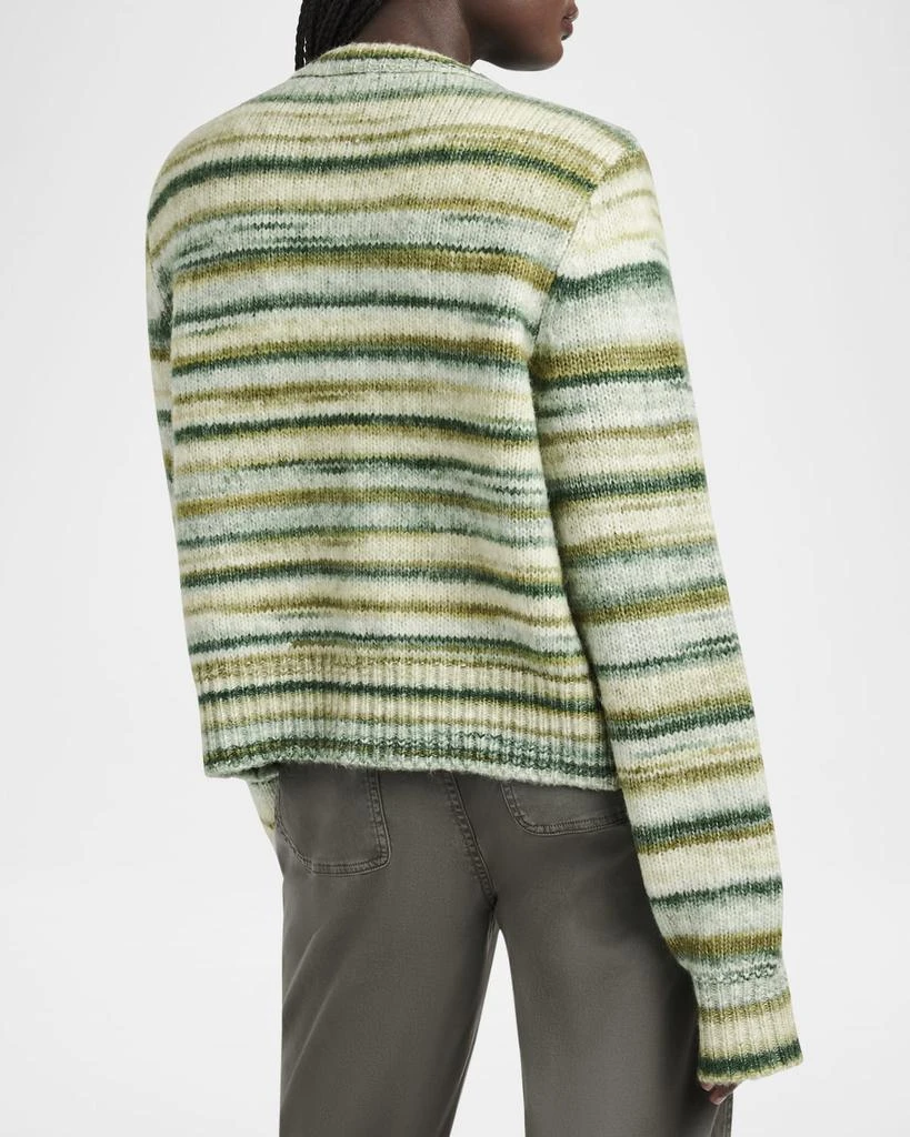 商品Splendid|Daniella Stripe Wool-Blend Cardigan,价格¥1469,第3张图片详细描述