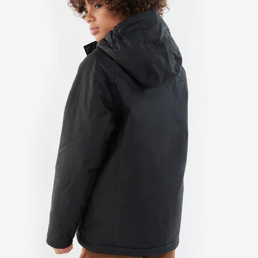 商品Barbour|Barbour Kids’ Beaufort Waxed Cotton-Blend Hooded Jacket,价格¥351,第5张图片详细描述