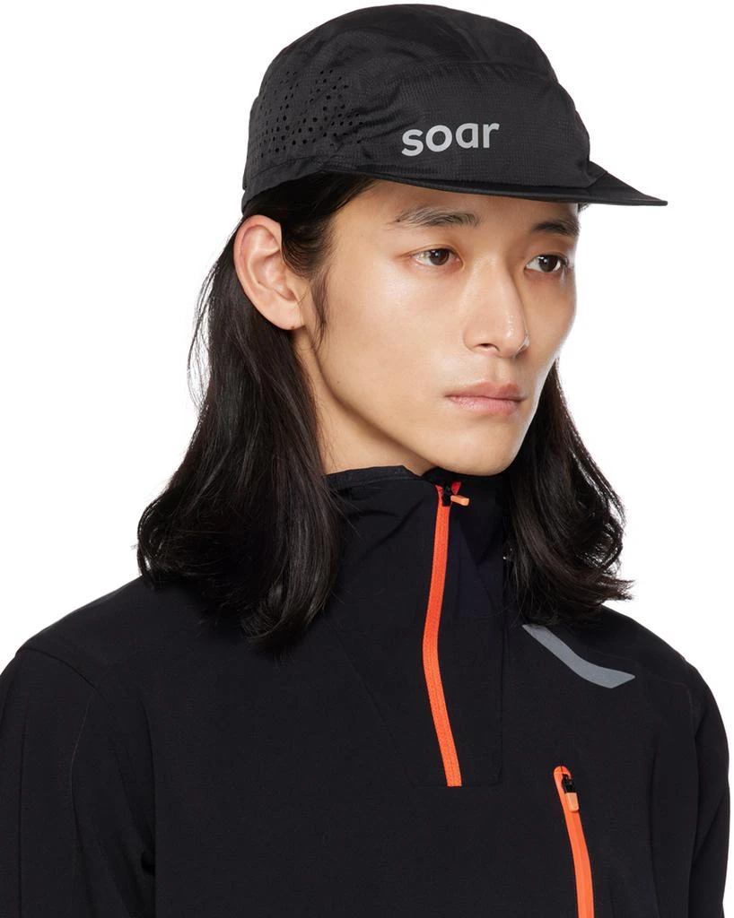 商品Soar Running|黑色 Run 棒球帽,价格¥323,第2张图片详细描述