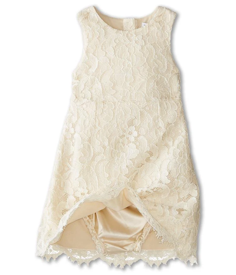 商品Dolce & Gabbana|婴儿Dolce & Gabbana Kids City Lace Dress (Infant),价格¥2636,第2张图片详细描述