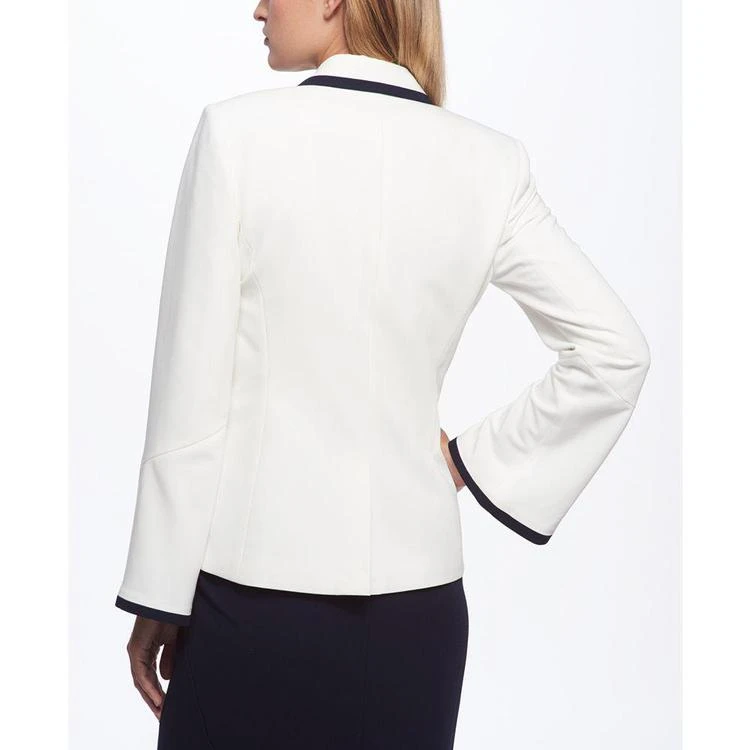 商品Tommy Hilfiger|Contrast-Trim Bell-Sleeve Blazer,价格¥596,第2张图片详细描述