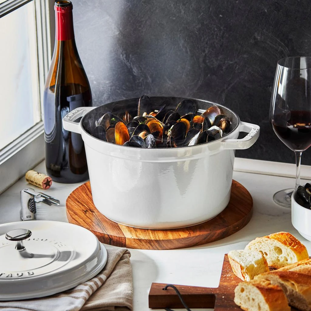商品Staub|Cast Iron 5 Quart Tall Cocotte,价格¥1503,第3张图片详细描述