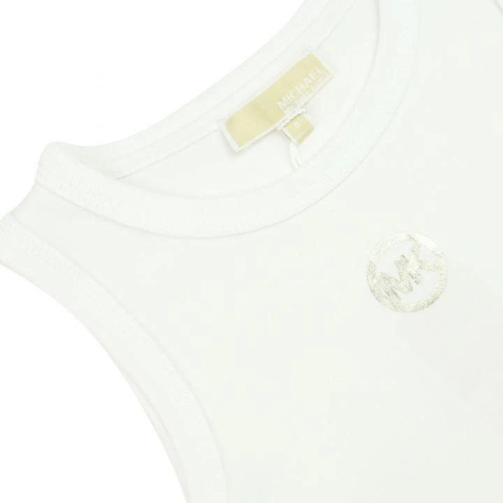 商品Michael Kors|White Logo Vest Top,价格¥129,第2张图片详细描述