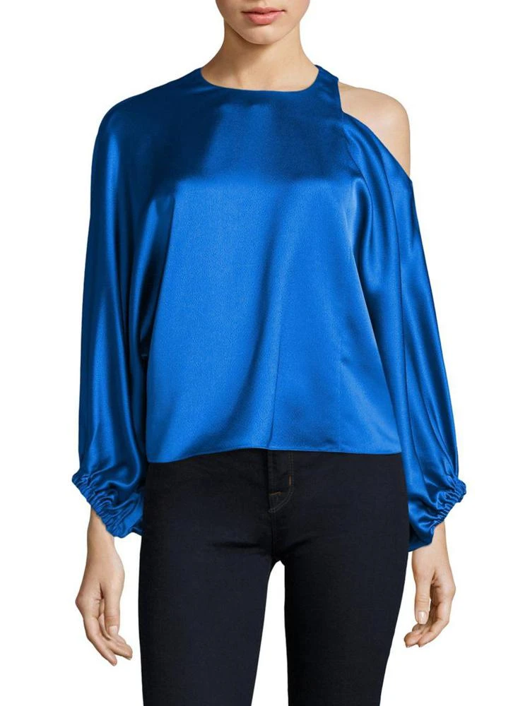 商品Tibi|Celestia Cold Shoulder Top,价格¥1013,第1张图片