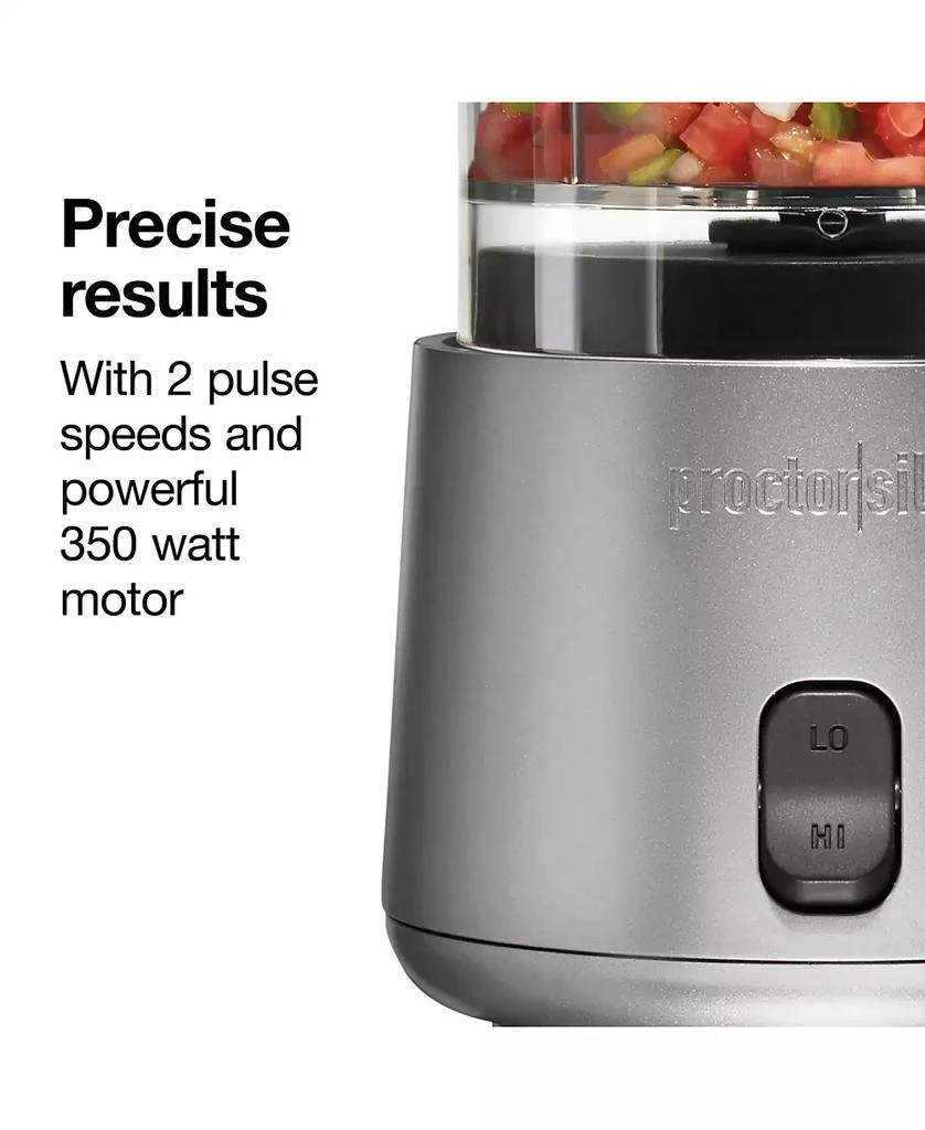 商品Proctor Silex|3.5 Cup Food Chopper - 72870,价格¥266,第5张图片详细描述