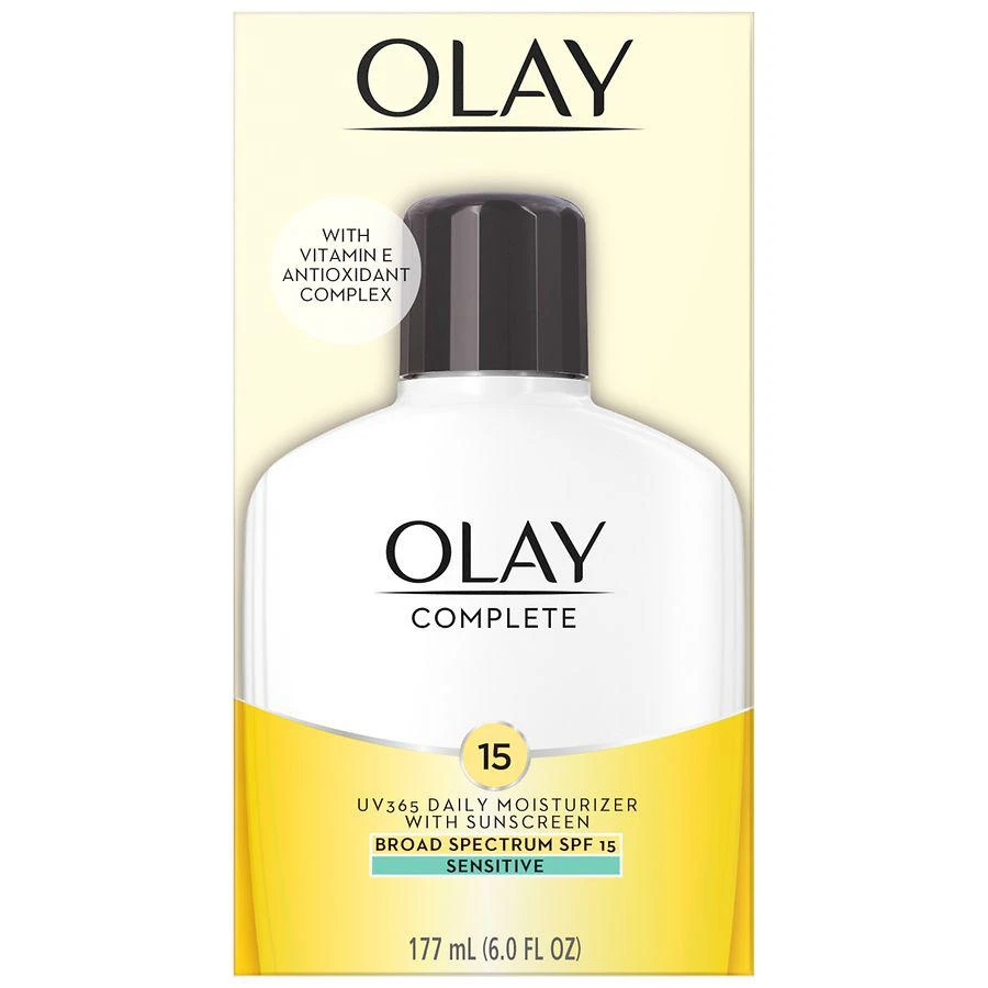 商品Olay|Lotion Moisturizer with SPF 15, Sensitive Skin Fragrance-Free,价格¥141,第1张图片