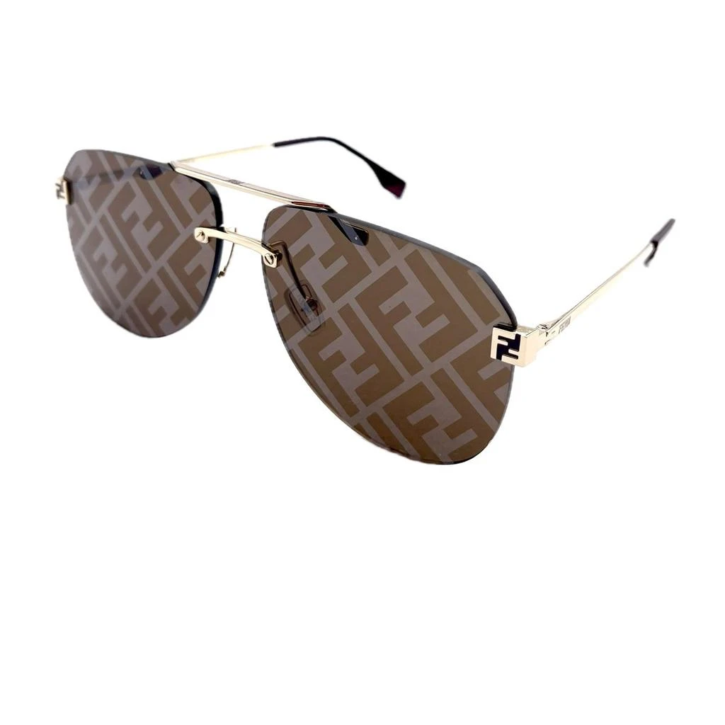 商品Fendi|Fendi Eyewear Pilot Frame Sunglasses,价格¥2918,第2张图片详细描述