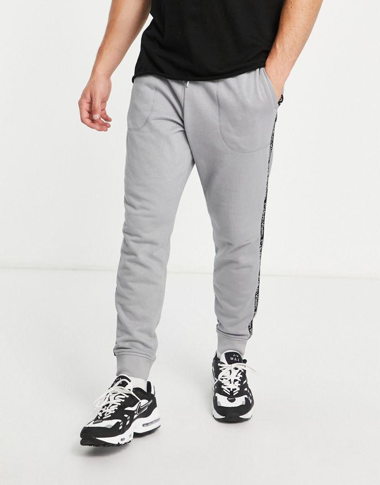 Calvin Klein Performance taping joggers in grey商品第3张图片规格展示