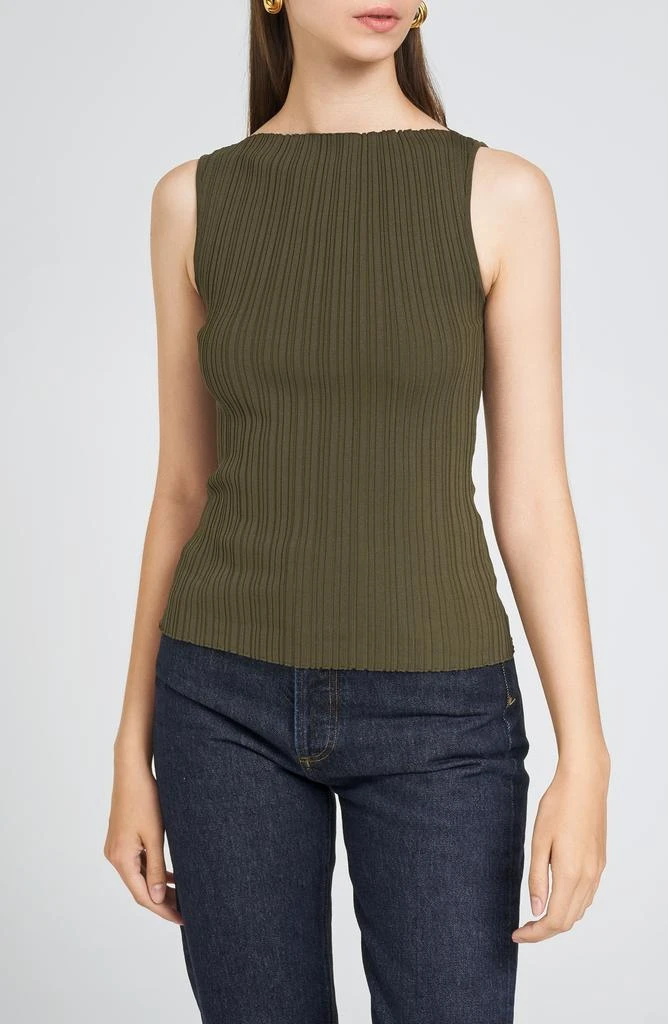 商品Wayf|Constance Rib Top,价格¥270,第5张图片详细描述