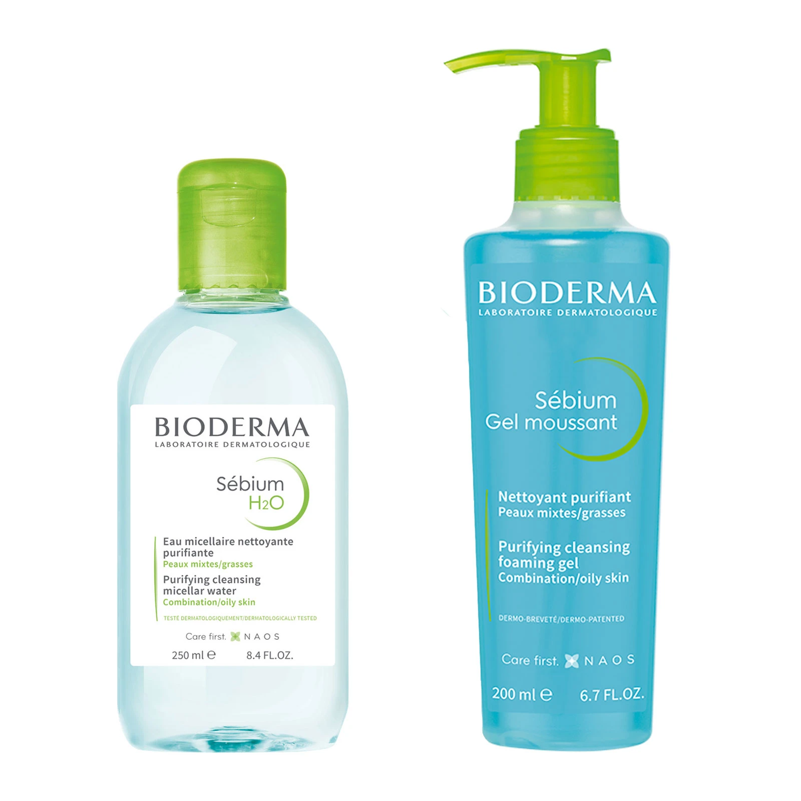 商品Bioderma|BIODERMA 贝德玛 净妍温和卸妆洁面套装,价格¥167,第1张图片