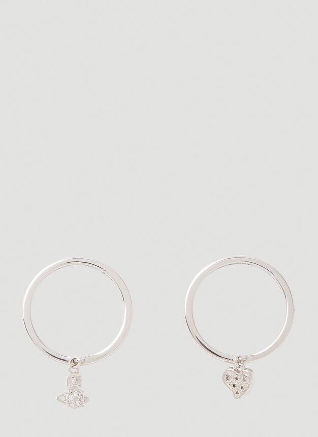 Set of Two Brandita Rings in Silver商品第4张图片规格展示