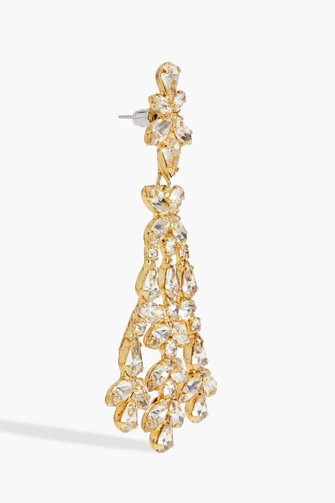 商品Jennifer Behr|Parthenia gold-tone crystal earrings,价格¥2235,第3张图片详细描述