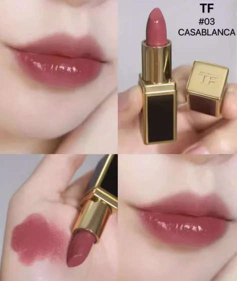 TOM FORD 汤姆福特 黑管口红中小样 1g #03 肉桂豆沙色 商品