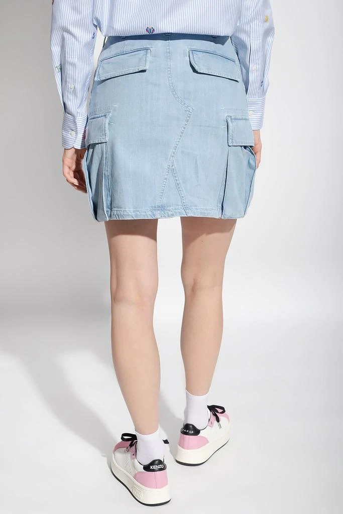 商品Kenzo|Kenzo Cargo Pockets Denim Skirt,价格¥1750,第3张图片详细描述