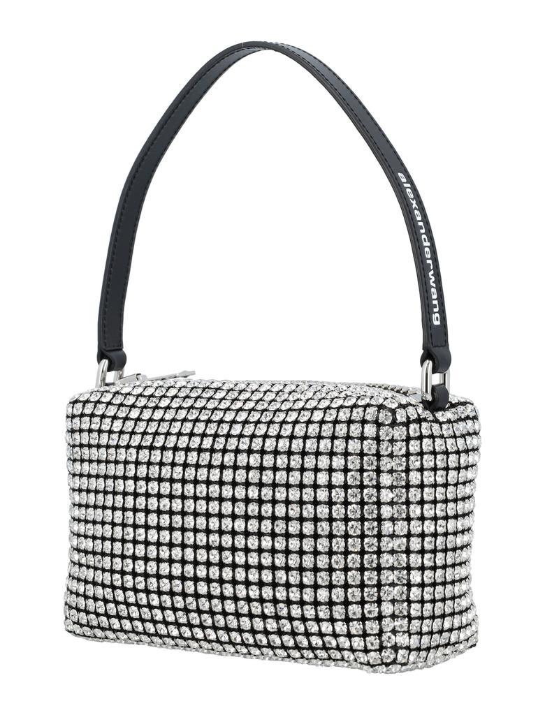 商品Alexander Wang|Alexander Wang Heiress Pouch In Rhinestone Mesh,价格¥5749,第5张图片详细描述