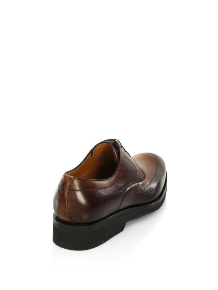 商品A. Testoni|Black Label Leather Derby Shoes,价格¥7194,第2张图片详细描述