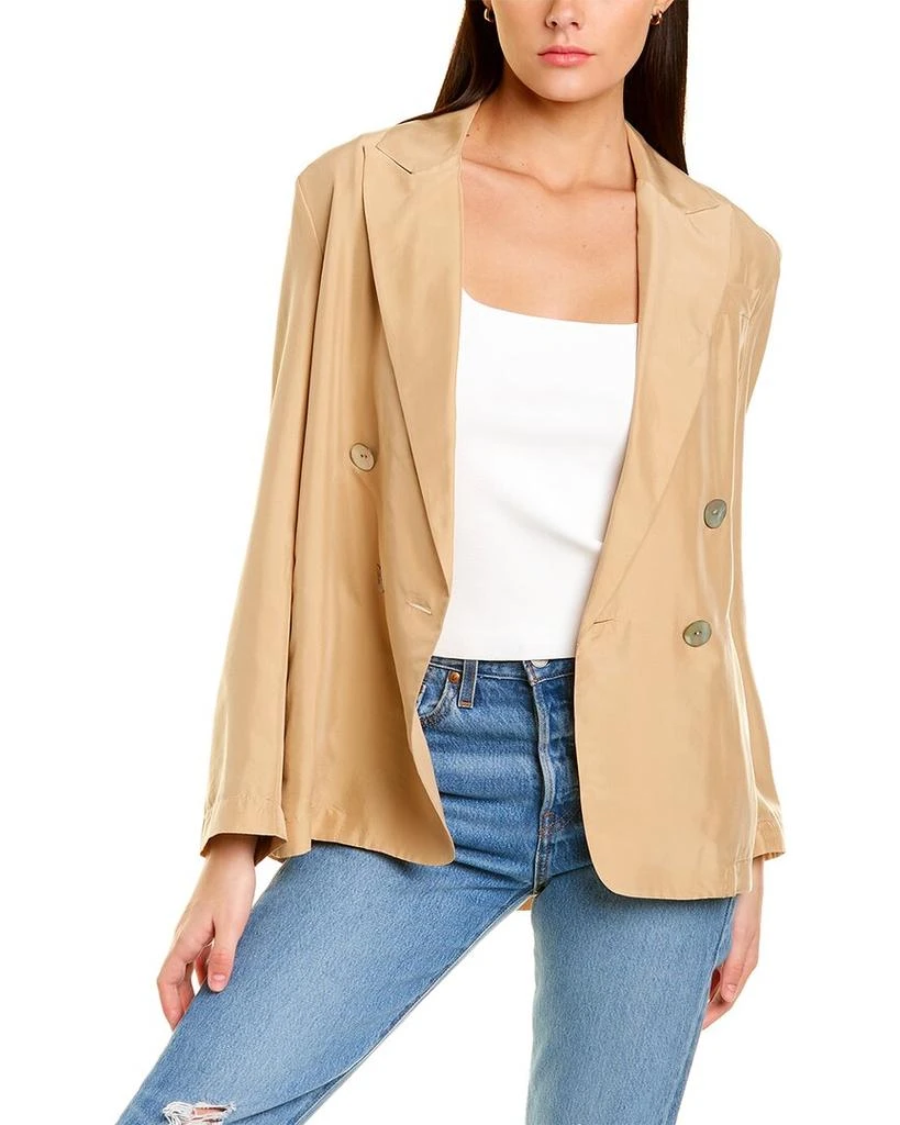 商品Vince|Vince Silk Blazer,价格¥1264,第1张图片