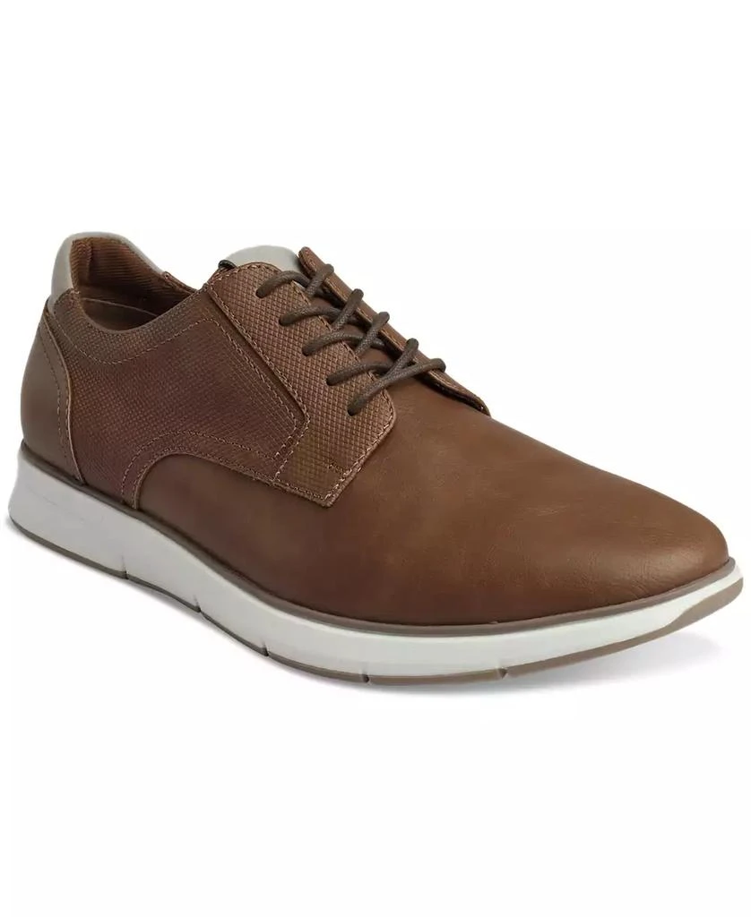 商品Alfani|Men's Landan Faux-Leather Lace-Up Sneakers, Created for Macy's,价格¥180,第1张图片