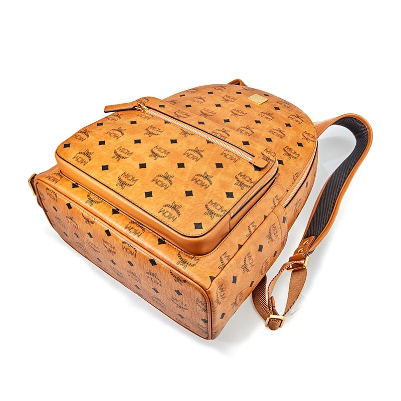 MCM Stark Visetos情侣款双肩包 干邑色MMKAAVE07CO001 商品