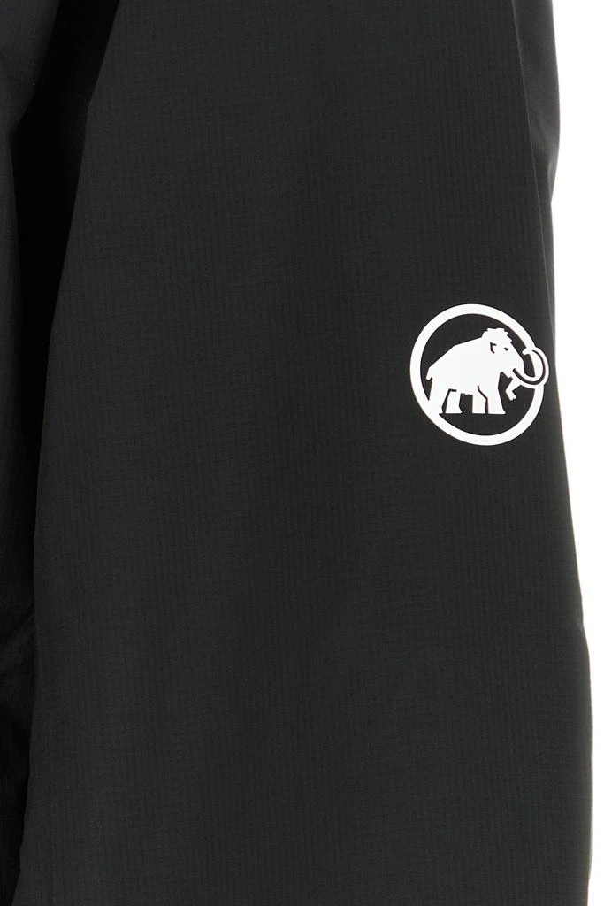 商品MAMMUT SWISS1862|Black polyester windbreaker,价格¥1922,第3张图片详细描述