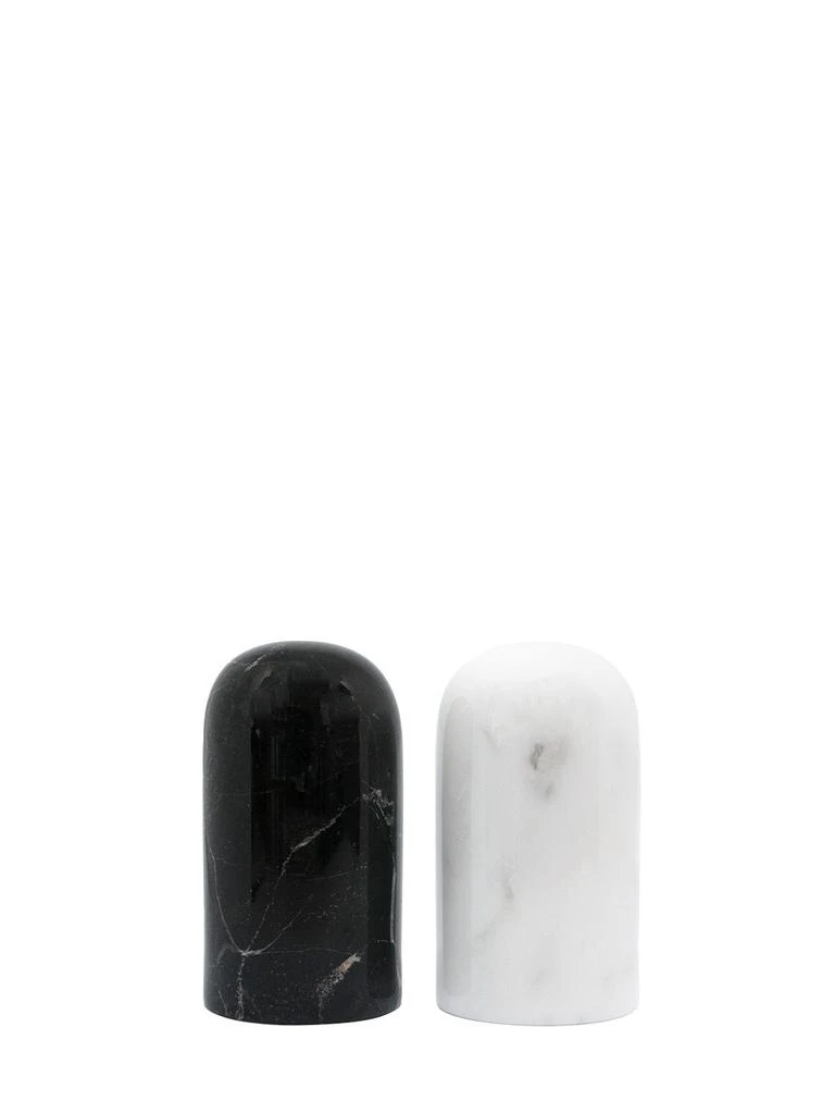 商品FIAMMETTAV|Two-tone Marble Salt & Pepper Set,价格¥500,第1张图片