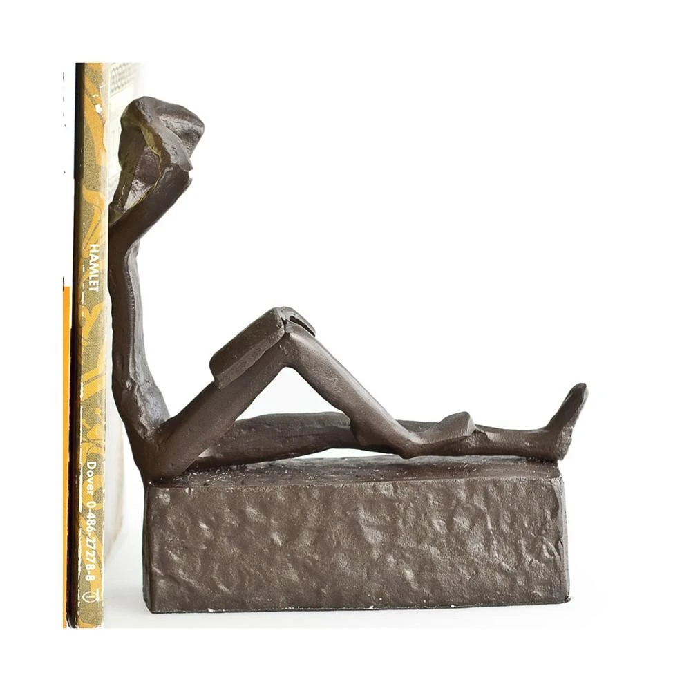 商品Danya B|Man and Woman Reading Metal Bookend Set,价格¥708,第2张图片详细描述