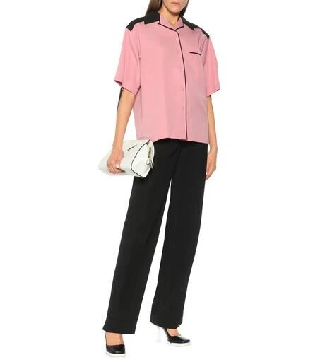 商品Prada|Embellished cotton shirt,价格¥13567,第2张图片详细描述