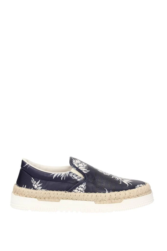 商品Valentino|Slip On Leather Blue,价格¥2146,第5张图片详细描述