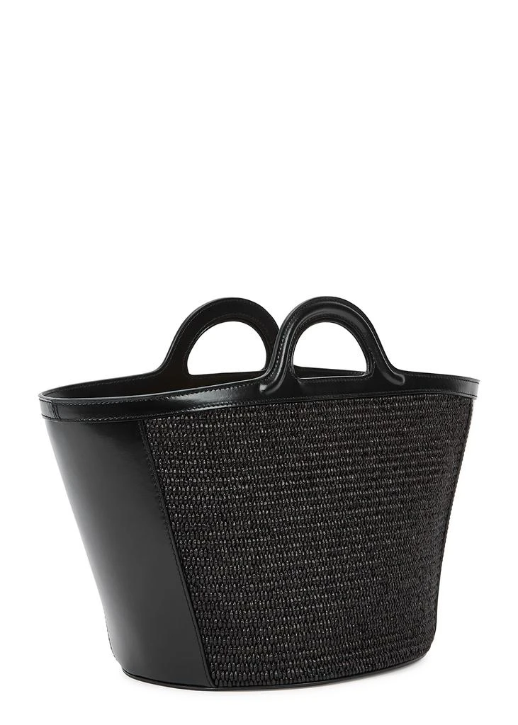 商品Marni|Tropicalia small leather and raffia basket bag,价格¥7690,第2张图片详细描述