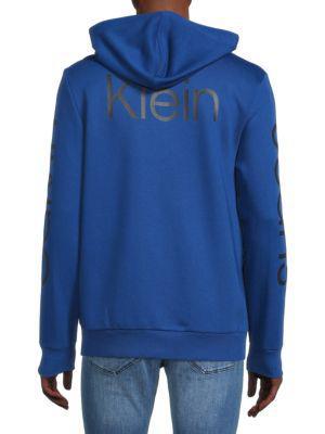 商品Calvin Klein|Logo Zip Hoodie,价格¥376,第4张图片详细描述