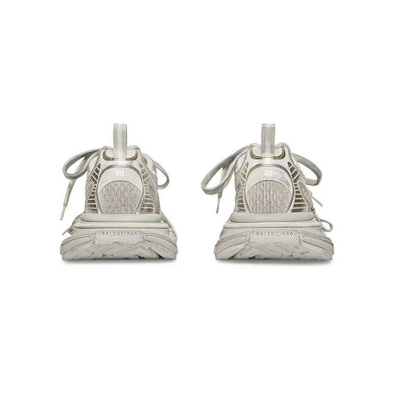 巴黎世家 23新款 男米银色磨损网布聚氨酯运动鞋 商品