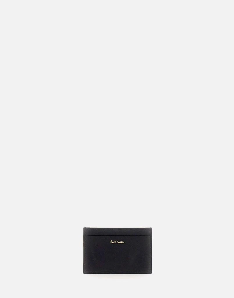 商品Paul Smith|Paul Smith card holder in black and multicolor leather,价格¥646,第1张图片