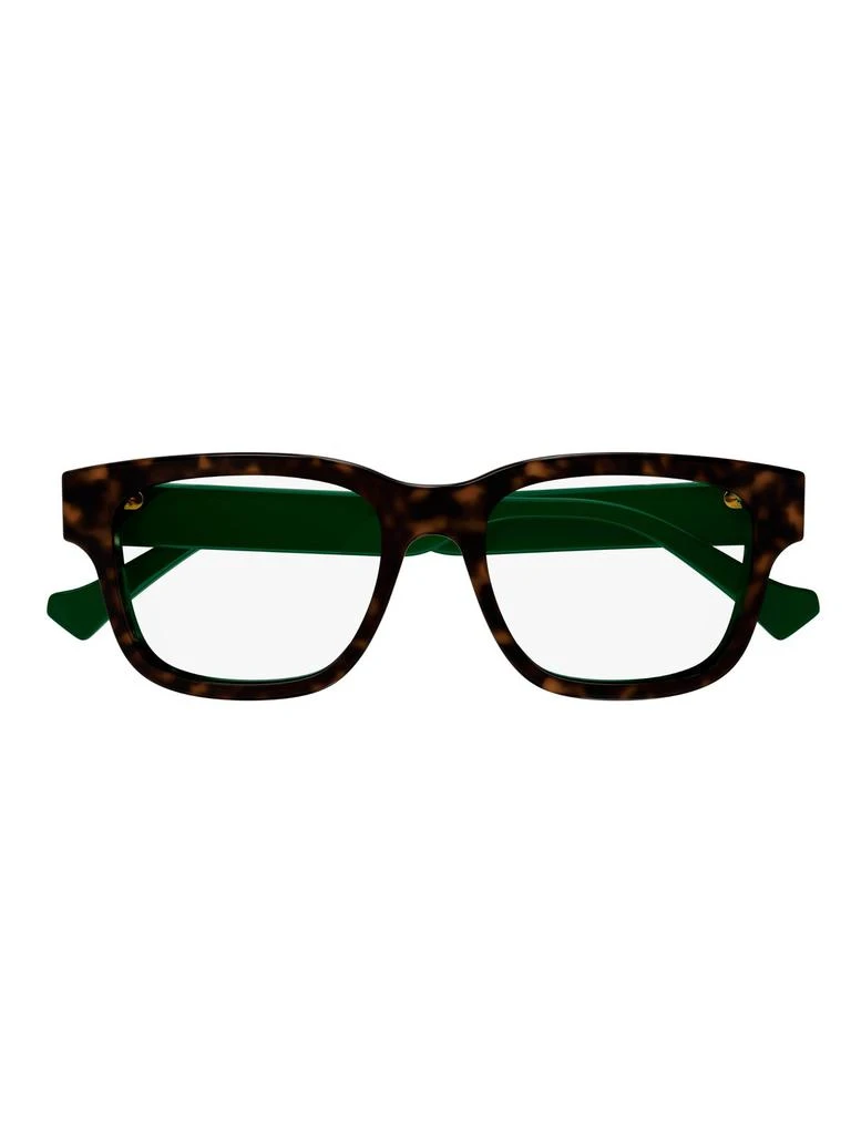 商品Gucci|Gucci Eyewear Rectangular Frame Glasses,价格¥2452,第1张图片