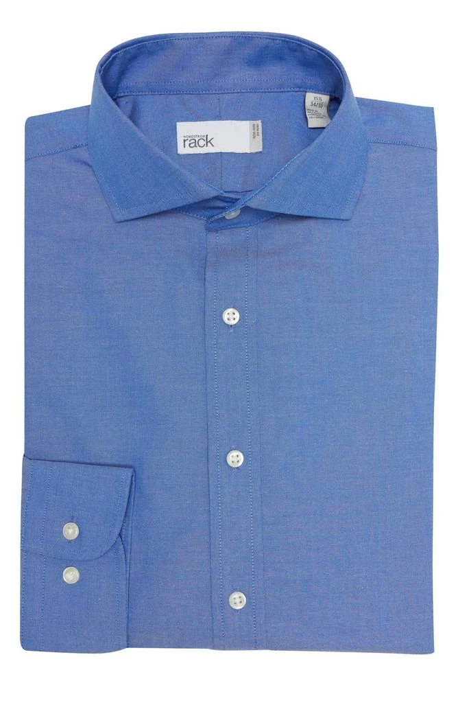 商品Nordstrom|Solid Non-Iron Trim Fit Dress Shirt,价格¥227,第1张图片