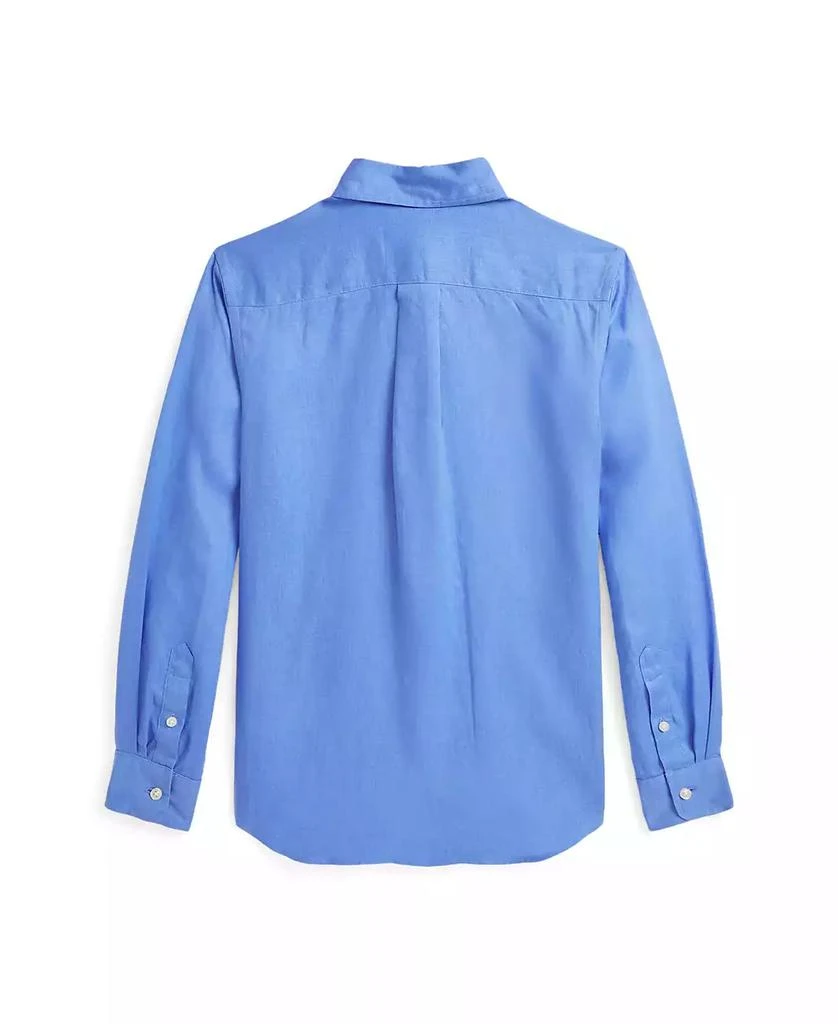 商品Ralph Lauren|大童款亚麻衬衫,价格¥308,第2张图片详细描述