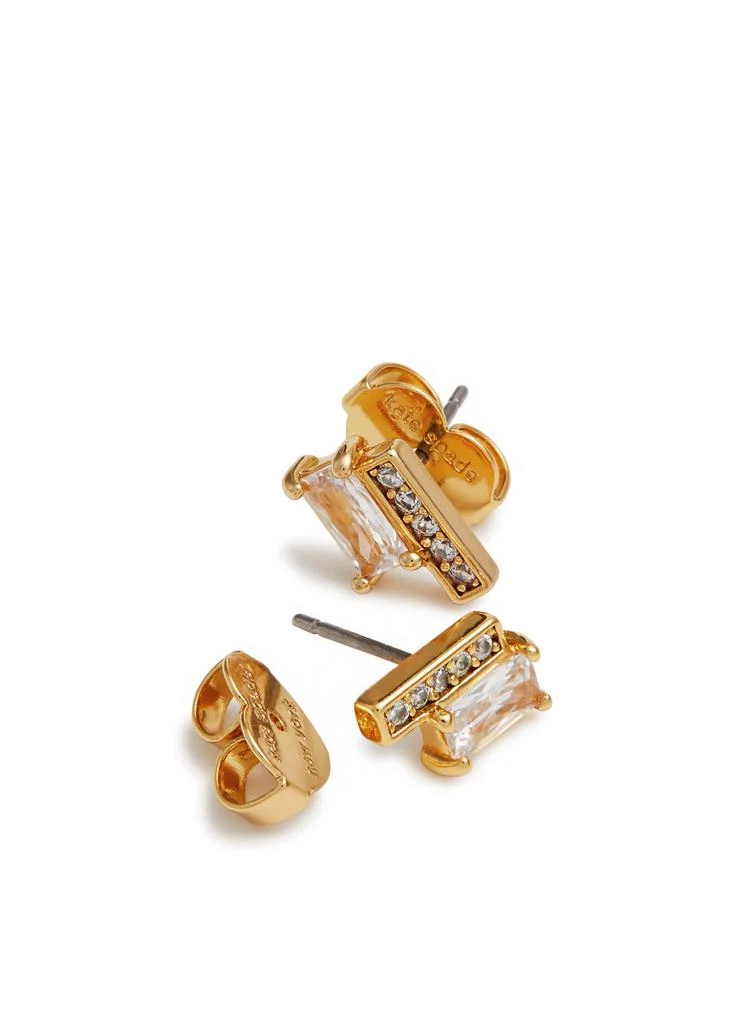 商品Kate Spade|Precious Delight gold-plated stud earrings ,价格¥472,第3张图片详细描述