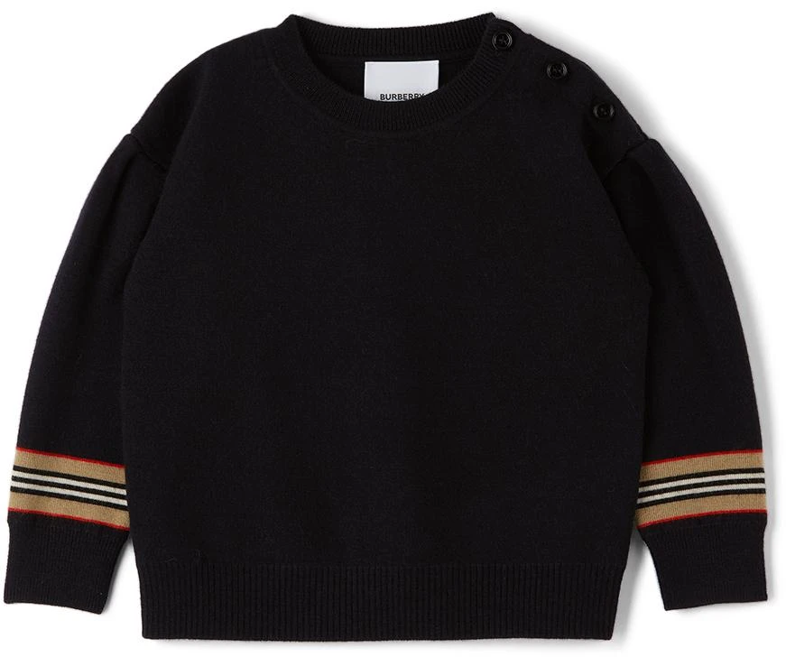 商品Burberry|Baby Icon Stripe Amelia Sweater,价格¥1635,第1张图片