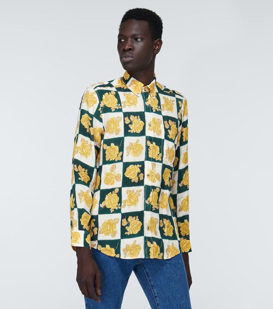 商品Nanushka|Kaleb花卉长袖衬衫,价格¥1589,第5张图片详细描述