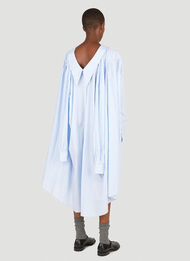 商品Simone Rocha|Four Sleeve Shirt Dress in Blue,价格¥2304,第6张图片详细描述
