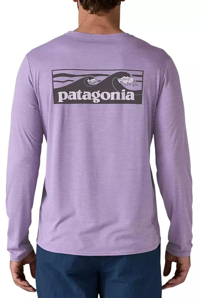 商品Patagonia|男士Capilene®吸湿排汗图案长袖T恤,价格¥365,第1张图片